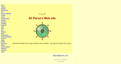 Desktop Screenshot of aliparsa.com